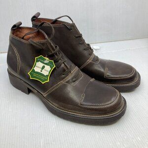 STONE HAVEN ITALY chukka military army rockabilly chelsea ankle mens boots sz 42